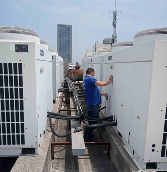 穆棱中央空调制热和不制冷系统维修方法